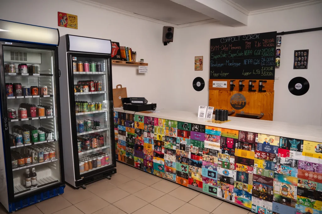 Draft Shop belső tér